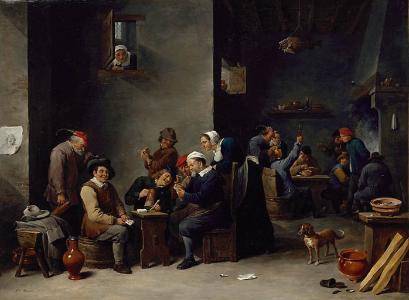 David Teniers, Intérieur de cabaret