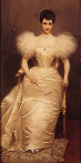 Jean Béraud, Portrait de Mathilde de Rothschild, vers 1895, huile sur toile, collection particulière. 