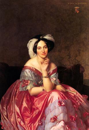 Jean-Auguste-Dominique Ingres, Portrait de la baronne James de Rothschild 