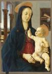 La Vierge à l’Enfant de Domenico Ghirlandaio © RMN / Hervé Lewandowski