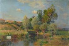 Le Ruisseau en Lorraine, par Edmond Petitjean 