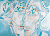 Reynold Arnould, Alix de Rothschild, 1969, huile sur toile, Caen, musée des Beaux-Arts de Caen, inv. Caen 81 11 1.