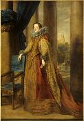 Antoon van Dyck, Portrait présumé de la marquise Geromina Spinola-Doria, de Gênes, Paris, musée du Louvre