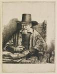 Portrait du physicien Arnout Tholinx par Rembrandt