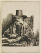 Portrait du physicien Arnout Tholinx par Rembrandt