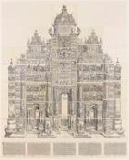 L’arc triomphal de Maximilien I, musée du Louvre, département des Arts graphiques, collection Edmond de Rothschild