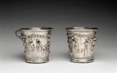 Gobelets aux squelettes du Trésor de Boscoreale, © Photo RMN-Grand Palais (musée du Louvre) / Hervé Lewandowski