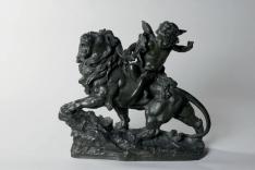 Jean-Antoine Injalbert, L’Amour dompte La Force, © Nantes Métropole - Musée des Beaux-Arts - Photographie : C. CLOS
