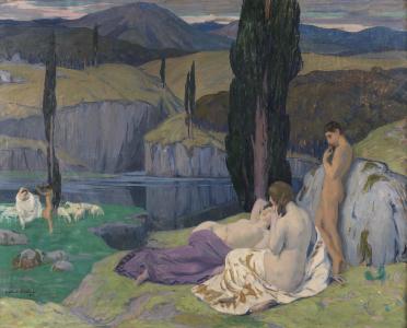 Gabriel Leduc, Le lac