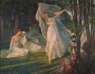 Gabriel Deluc, La Danse dans le bois sacré, © Bayonne, musée Bonnat-Helleu / cliché : A. Vaquero