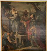 Éliézer et Rébecca au puits d’Haran, d'après Francesco Solimena