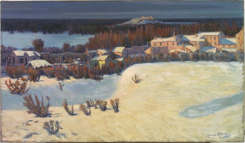 Alexandre Altmann, L’hiver, Martigues, musée Ziem