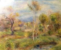 Antibes ou Les Oliviers de Cagnes, par Auguste Renoir