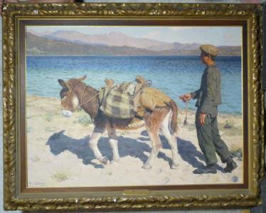 Camille Boiry, Sur la plage de Porto Vecchio